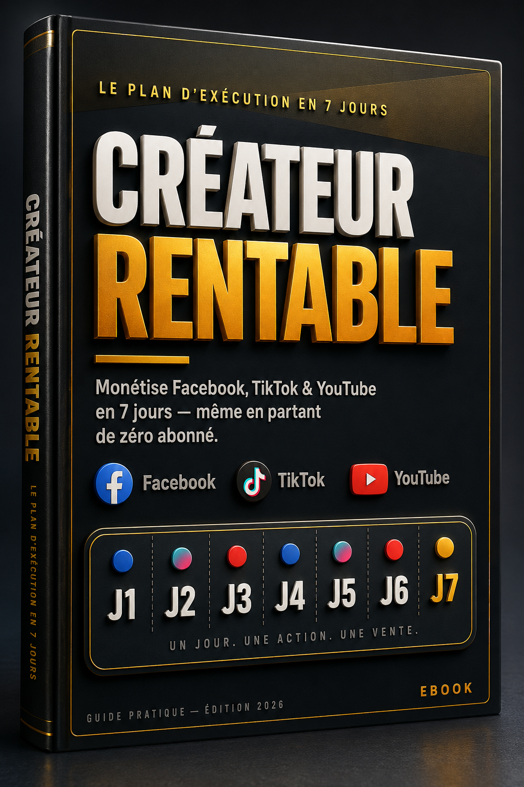Monétiser Facebook, tiktok et youtube en 1semaine