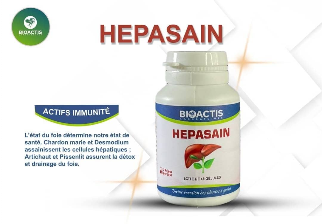 Hepasain, prenez soin de votre foie naturellement.