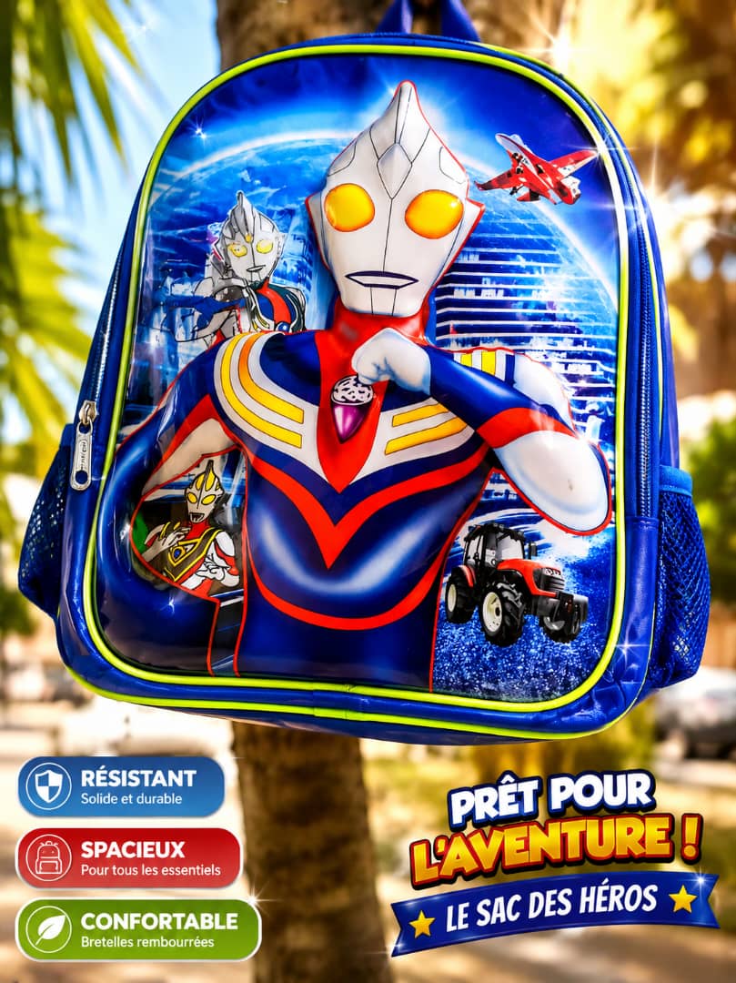 Le sac à dos des petits héros !