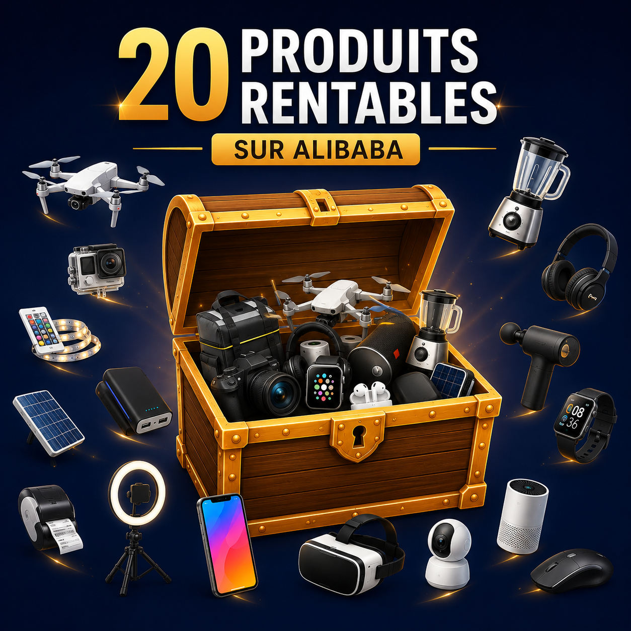 20 produits rentables sur Alibaba